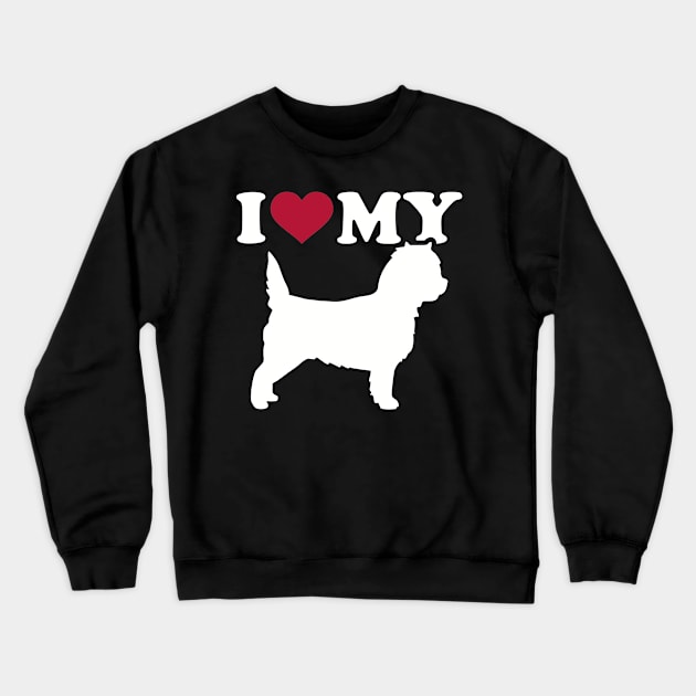 I love my Cairn Terrier Crewneck Sweatshirt by Designzz